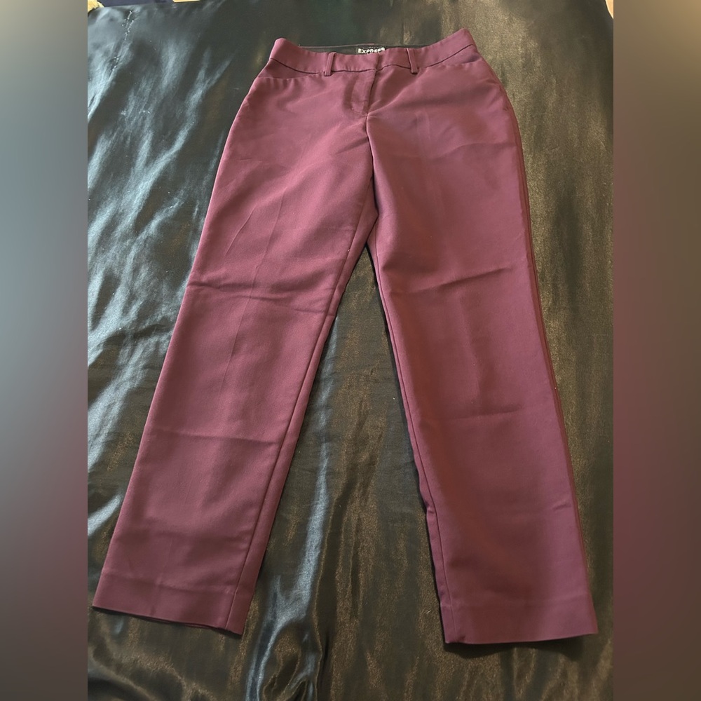 Burgundy Trousers